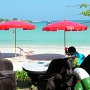 Utanför vår bungalow, Wongduan Beach, Koh Samet.